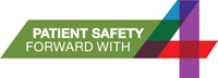 Patient Safety Forward with 4 logo